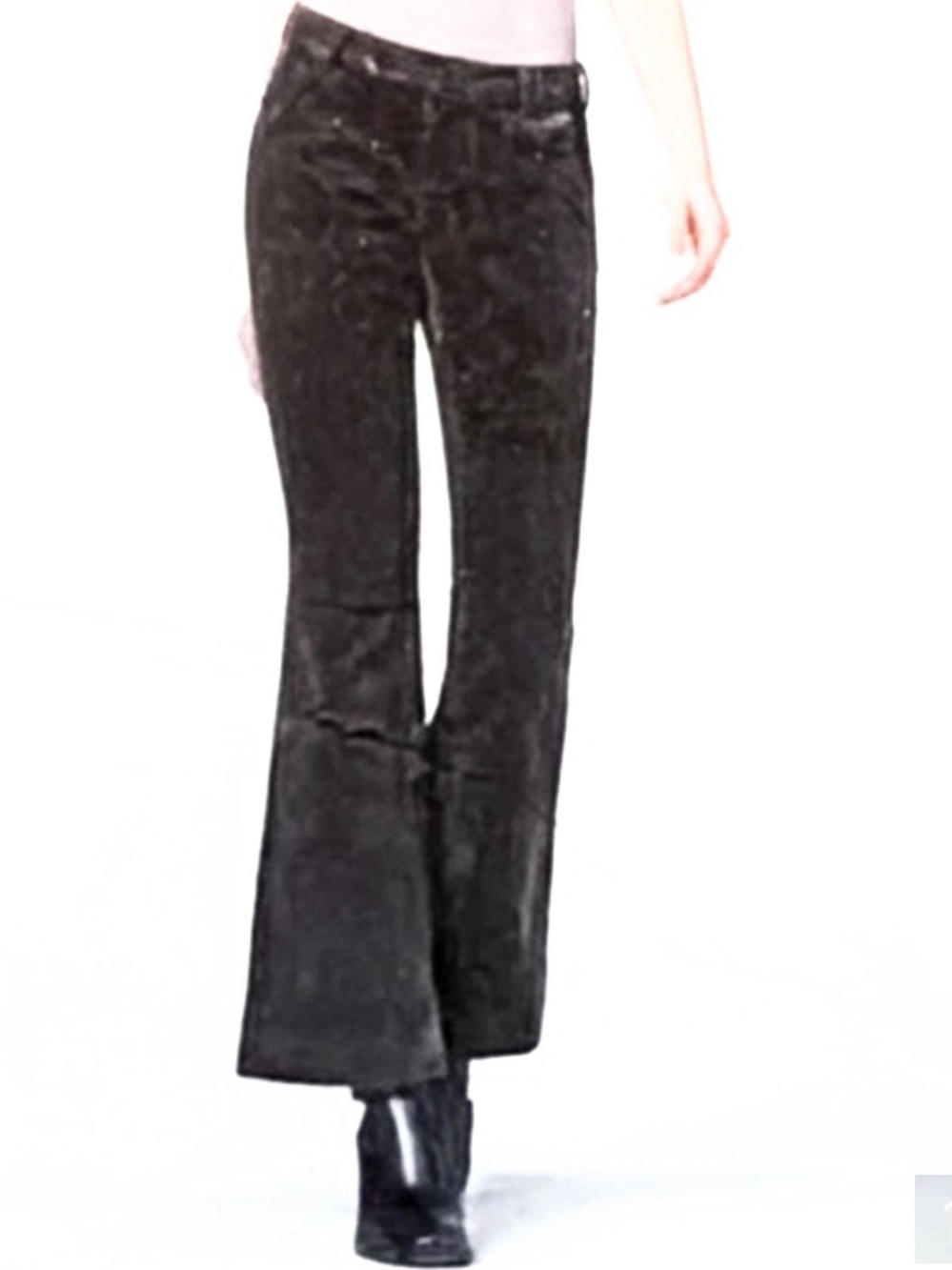 Y2K 90’s Brown Corduroy Low Rise Flare Jeans